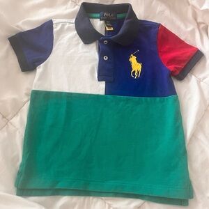Polo Ralph Lauren Boys Colorblock Polo Shirt 3T